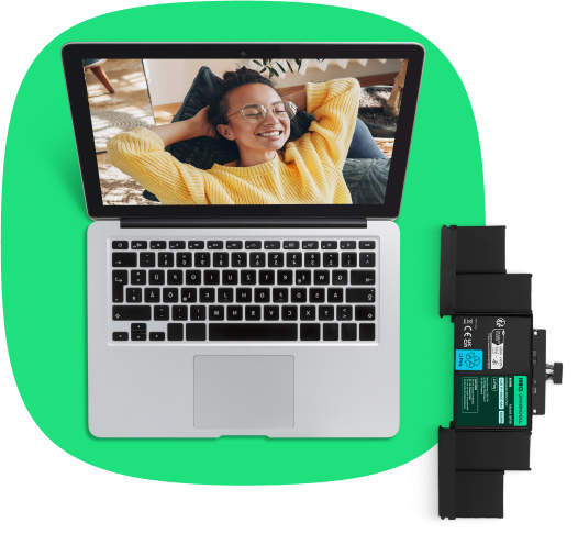 Laptop z baterią Greencell
