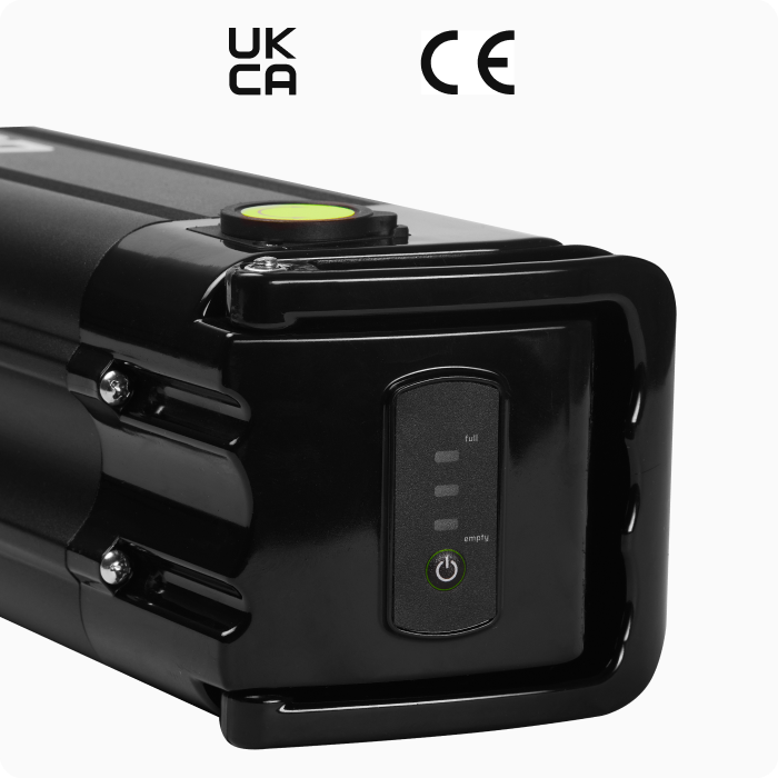 Batterie Lithium Pour Vélo électrique 36V 24Ah - Format G80 Tube Inférieur - Compatible Moteurs 250W à 1500W (Bafang, Etc.) - Avec Chargeur 42V 4A Et Support
