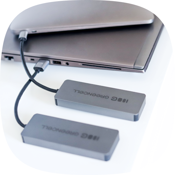 Image presenting the aluminum finish of the product