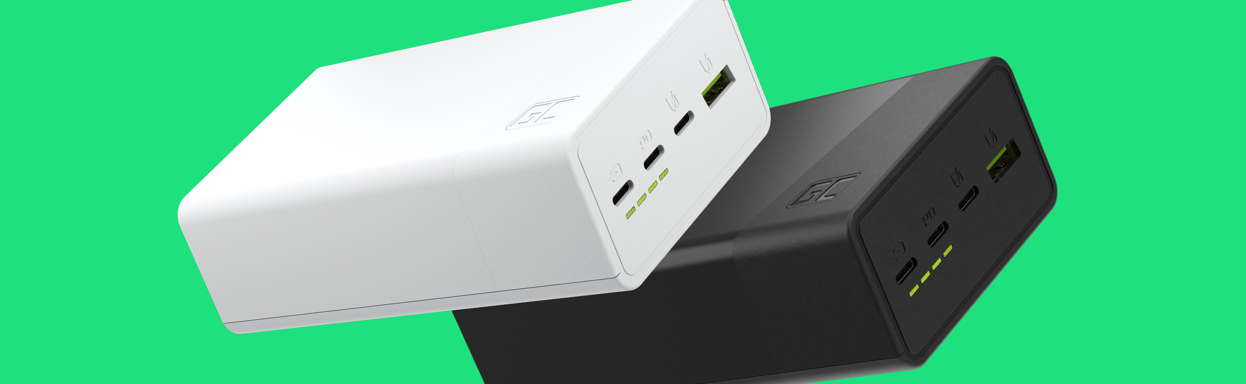 Zdjęcie PowerPlay 30 z boku w wersji kolorystycznej białej i czarnej