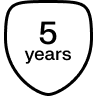 Wirksamkeit 5 Jahre - Symbol