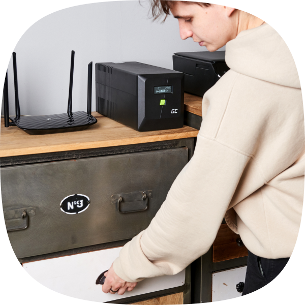 Photo of a man with UPS PowerProof