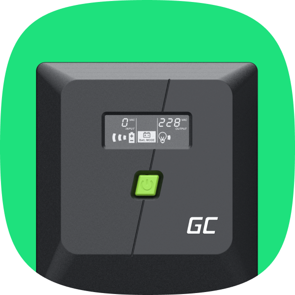 Photo showing UPS PowerProof from the front