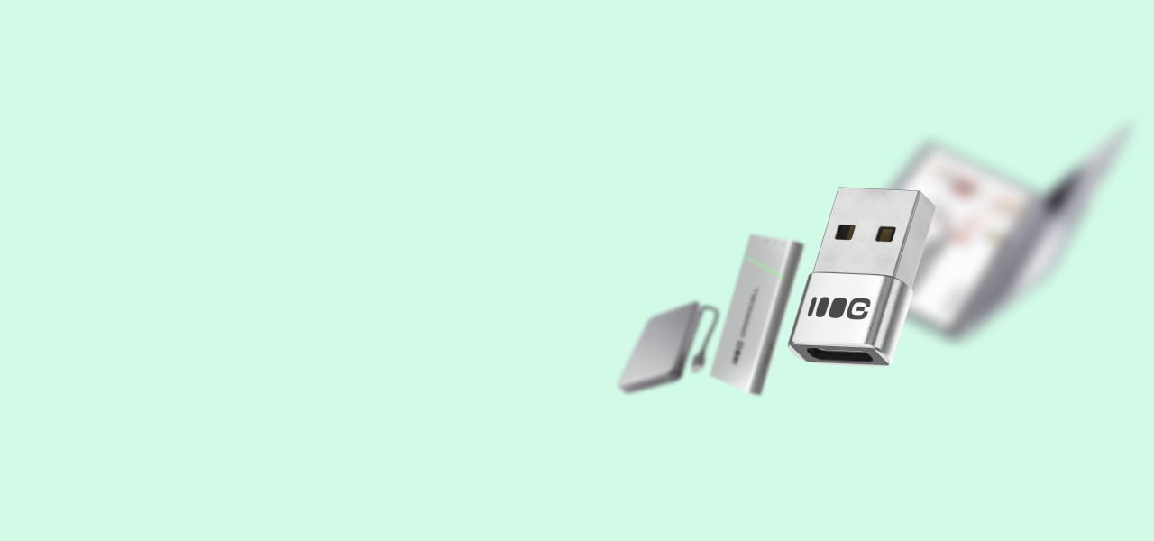 Zdjęcie adaptera GCAC1 z frontu