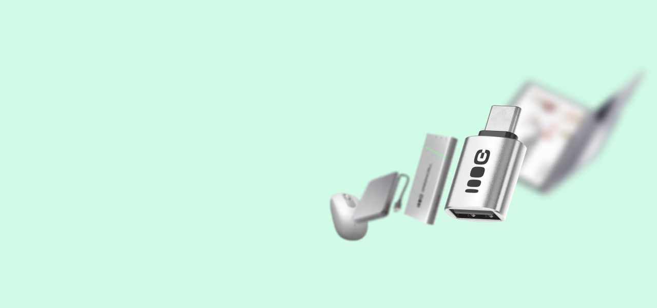 Das Bild zeigt den Adapter GCCA1 von vorne